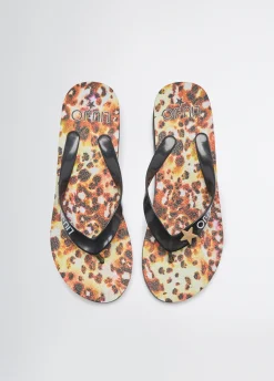 Liu Jo Tongs avec imprimé animalier|Femme Mocassins|Mode Plage