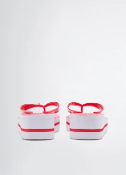Liu Jo Tongs avec imprimé palmier|Femme Mocassins|Mode Plage