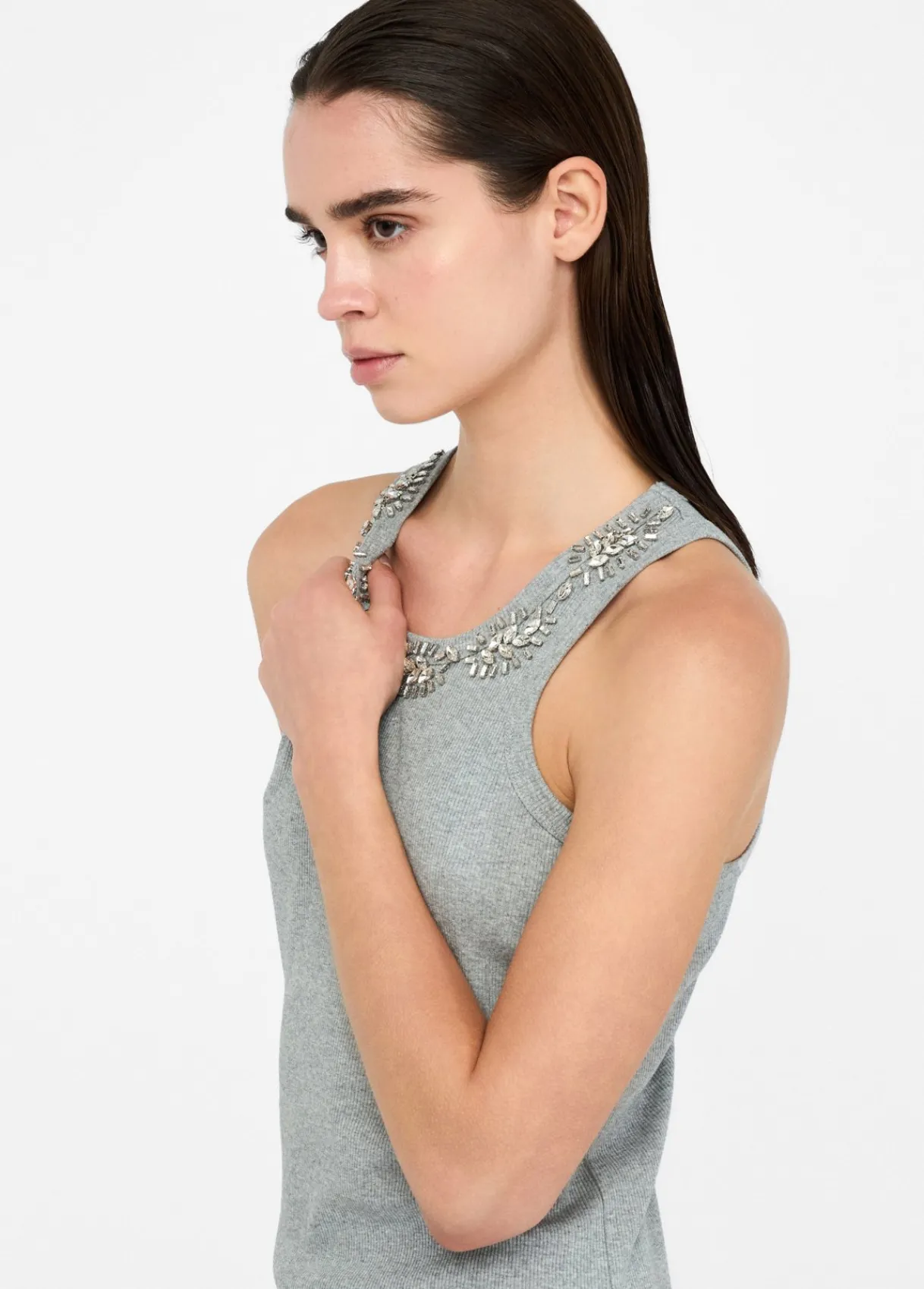 Liu Jo Top avec applications bijoux|Femme T-Shirts Et Tops