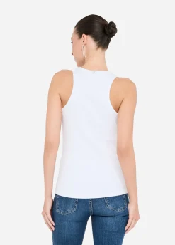 Liu Jo Top avec applications bijoux|Femme T-Shirts Et Tops