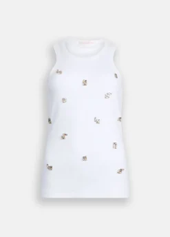 Liu Jo Top avec applications bijoux|Femme T-Shirts Et Tops