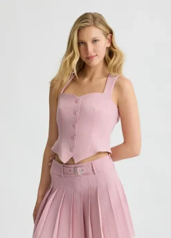 Liu Jo Top avec boutons|Femme T-Shirts Et Tops