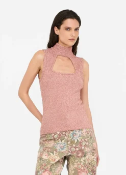 Liu Jo Top avec découpes|Femme Mailles
