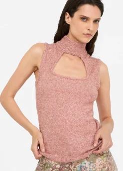 Liu Jo Top avec découpes|Femme Mailles