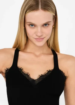 Liu Jo Top avec dentelle|Femme Mailles