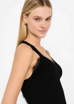 Liu Jo Top avec dentelle|Femme Mailles
