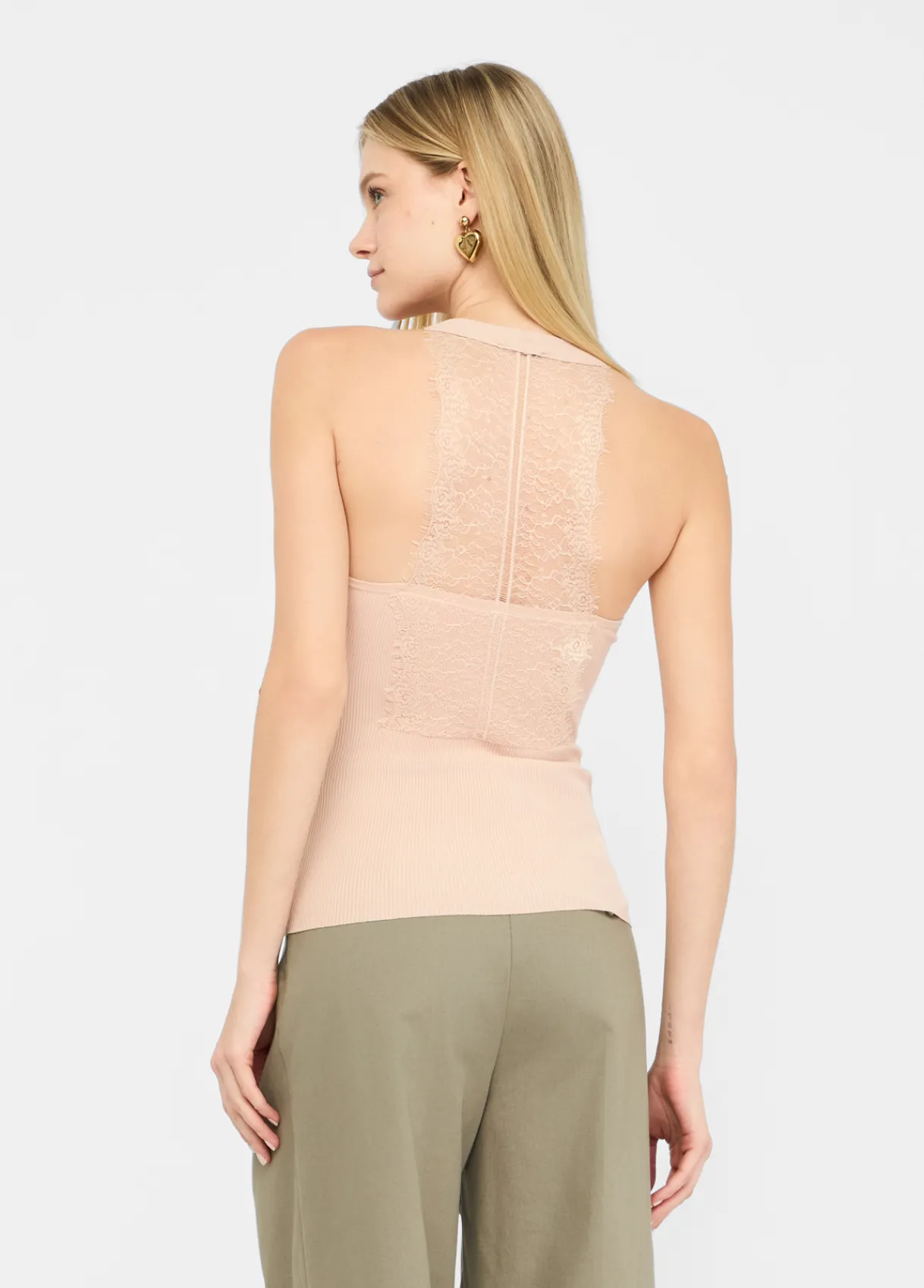 Liu Jo Top avec dentelle|Femme Mailles