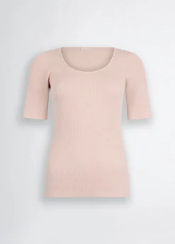 Liu Jo Top avec empiècements en tulle|Femme Mailles