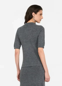 Liu Jo Top avec micro-paillettes|Femme Mailles
