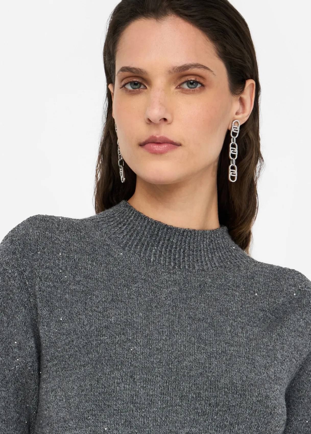 Liu Jo Top avec micro-paillettes|Femme Mailles