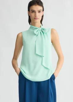 Liu Jo Top avec nœud|Femme T-Shirts Et Tops|Chemises Et Blouses