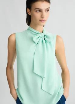 Liu Jo Top avec nœud|Femme T-Shirts Et Tops|Chemises Et Blouses