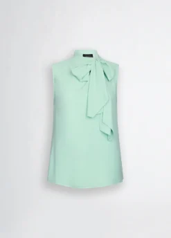 Liu Jo Top avec nœud|Femme T-Shirts Et Tops|Chemises Et Blouses