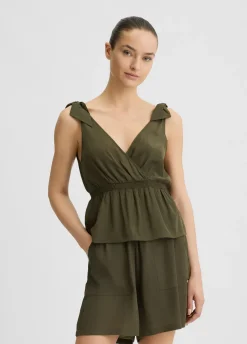Liu Jo Top avec nœuds|Femme Mode Plage|T-Shirts Et Tops