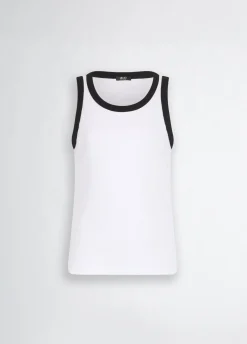 Liu Jo Top côtelé|Femme Mode Plage|T-Shirts Et Tops