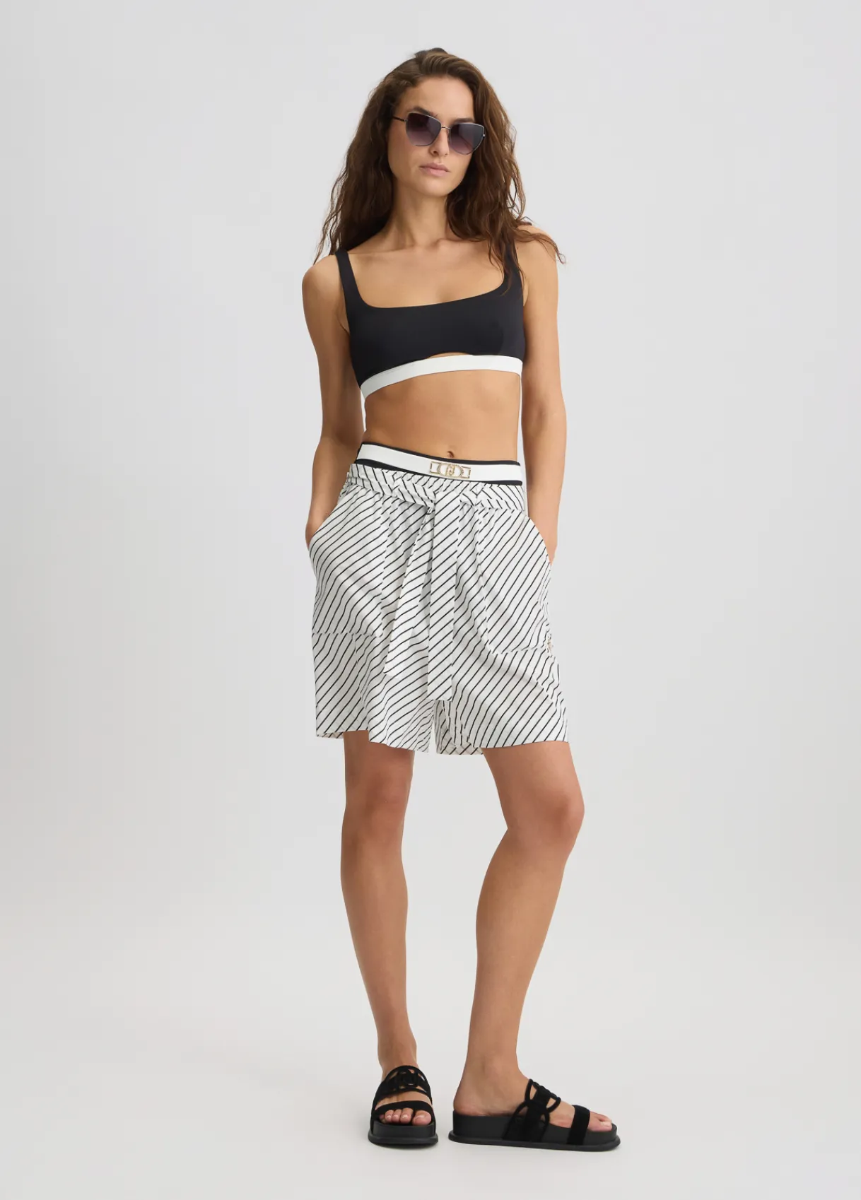 Liu Jo Top de plage et slip taille haute|Femme Mode Plage