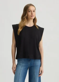 Liu Jo Top en coton|Femme Vêtements De Sport|T-Shirts Et Tops