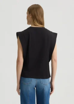 Liu Jo Top en coton|Femme Vêtements De Sport|T-Shirts Et Tops