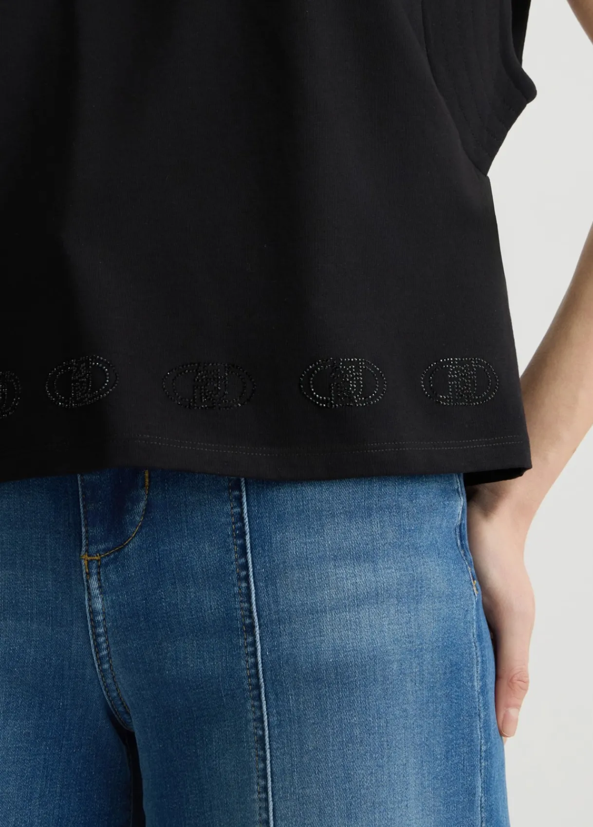 Liu Jo Top en coton|Femme Vêtements De Sport|T-Shirts Et Tops