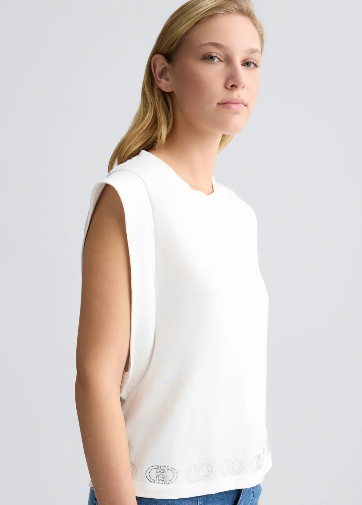Liu Jo Top en coton|Femme T-Shirts Et Tops