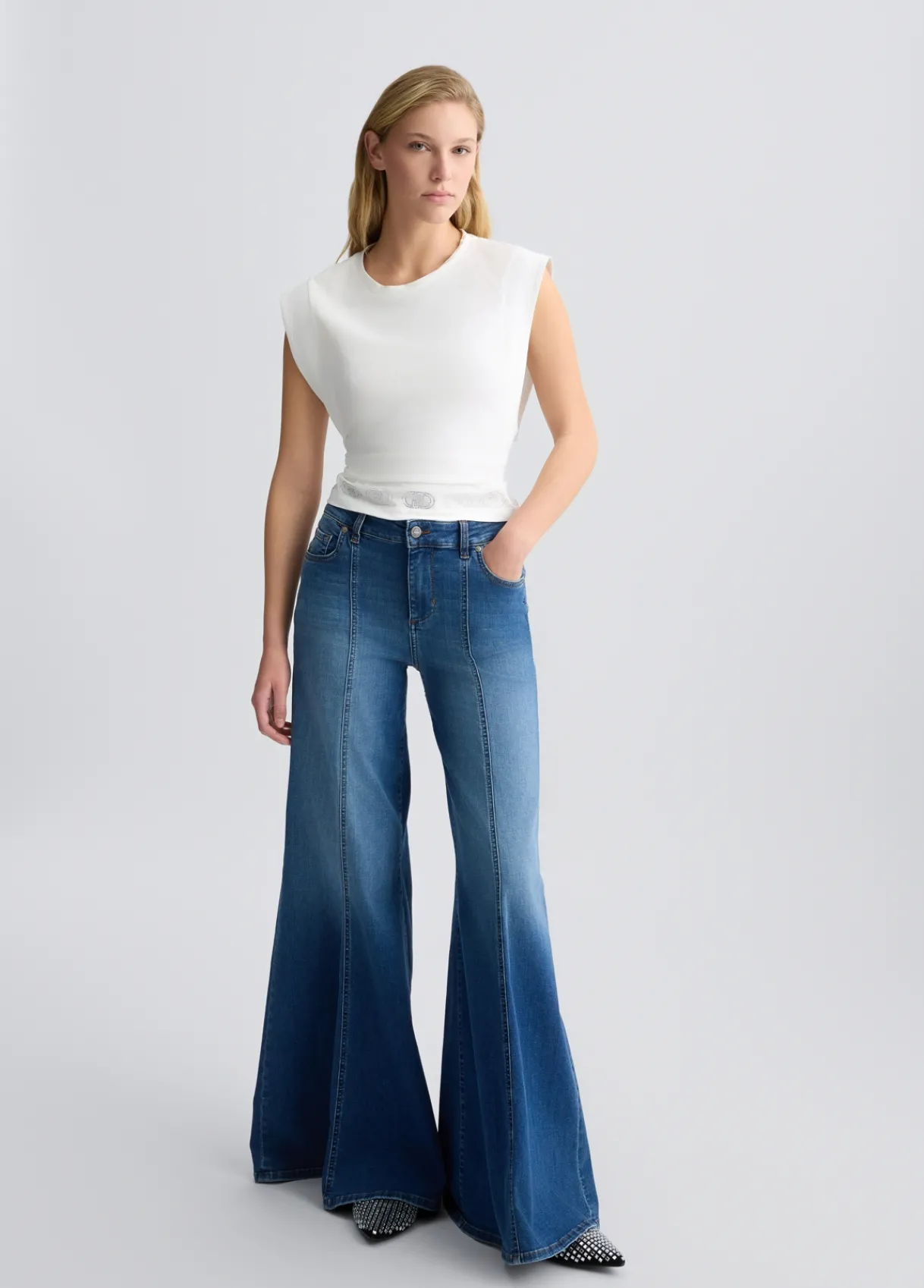 Liu Jo Top en coton|Femme T-Shirts Et Tops