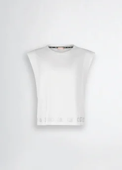 Liu Jo Top en coton|Femme T-Shirts Et Tops