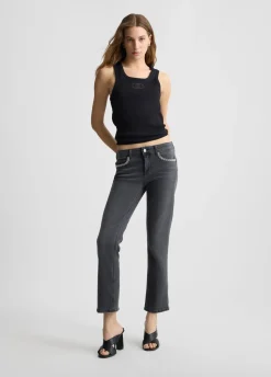 Liu Jo Top en coton avec logo|Femme T-Shirts Et Tops