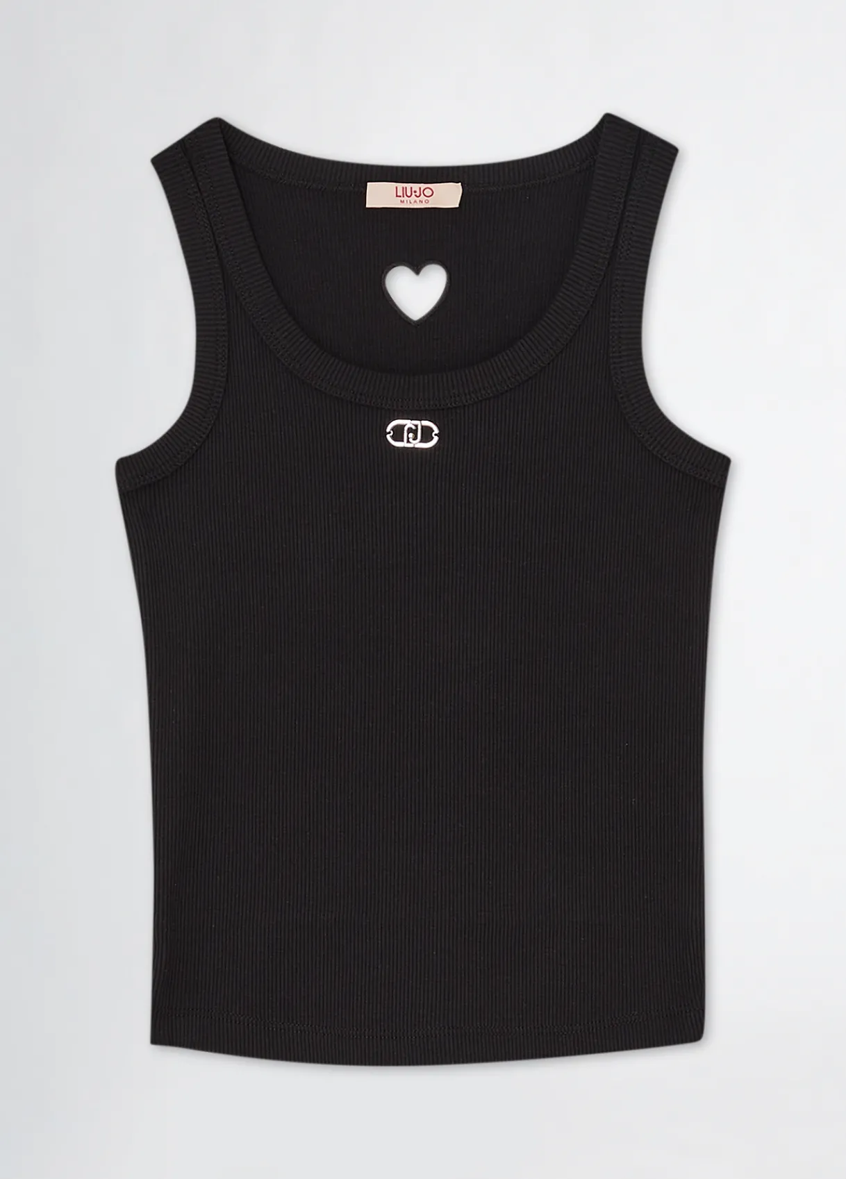 Liu Jo Top en coton côtelé|Enfant T-Shirt