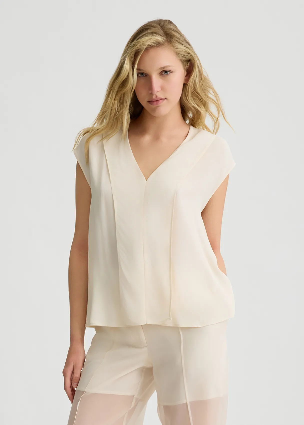 Liu Jo Top en crêpe|Femme T-Shirts Et Tops