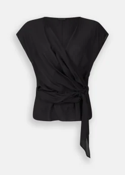 Liu Jo Top en crêpe de chine|Femme T-Shirts Et Tops