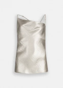 Liu Jo Top en crêpe lamé|Femme T-Shirts Et Tops|Cérémonie