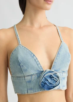 Liu Jo Top en jean|Femme T-Shirts Et Tops