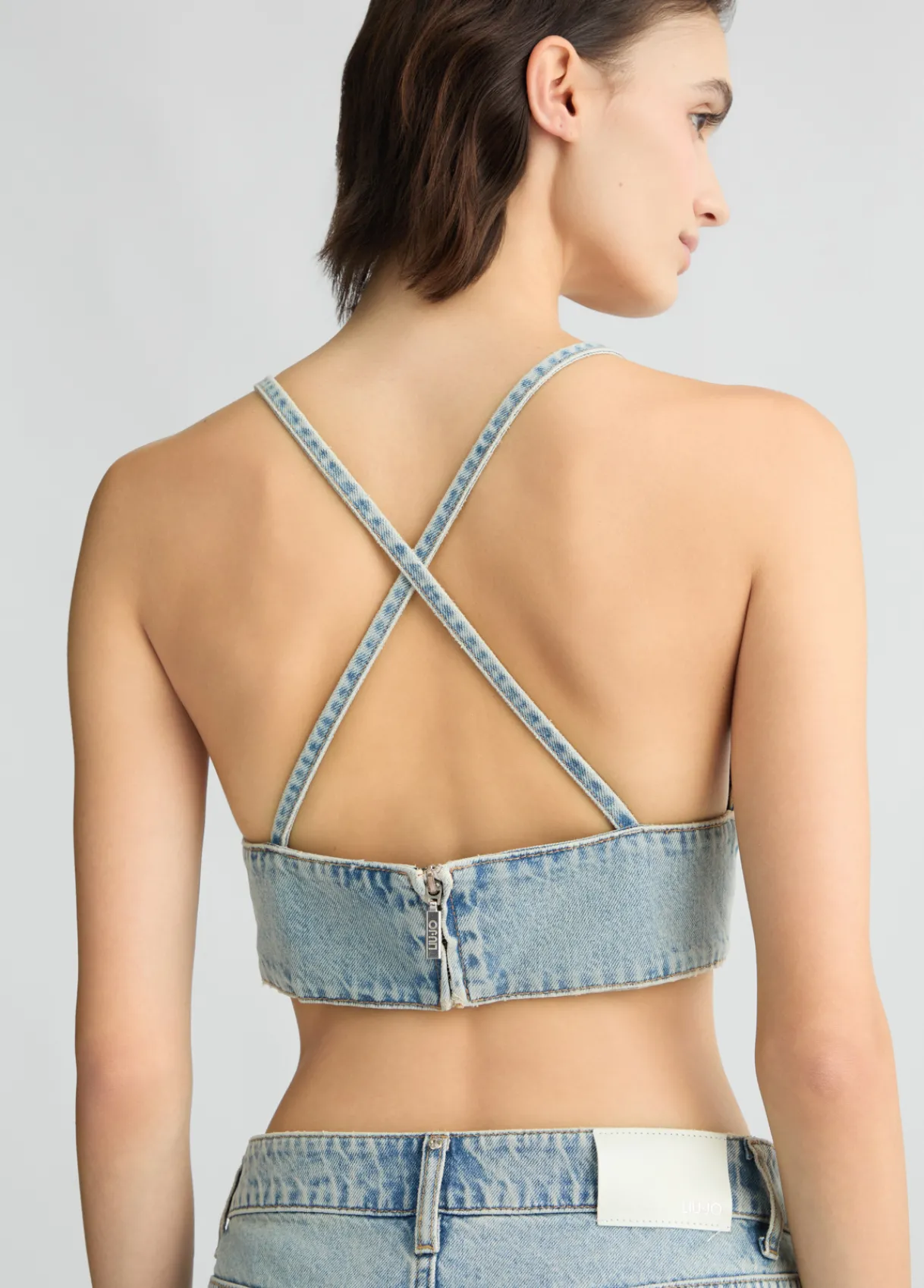 Liu Jo Top en jean|Femme T-Shirts Et Tops