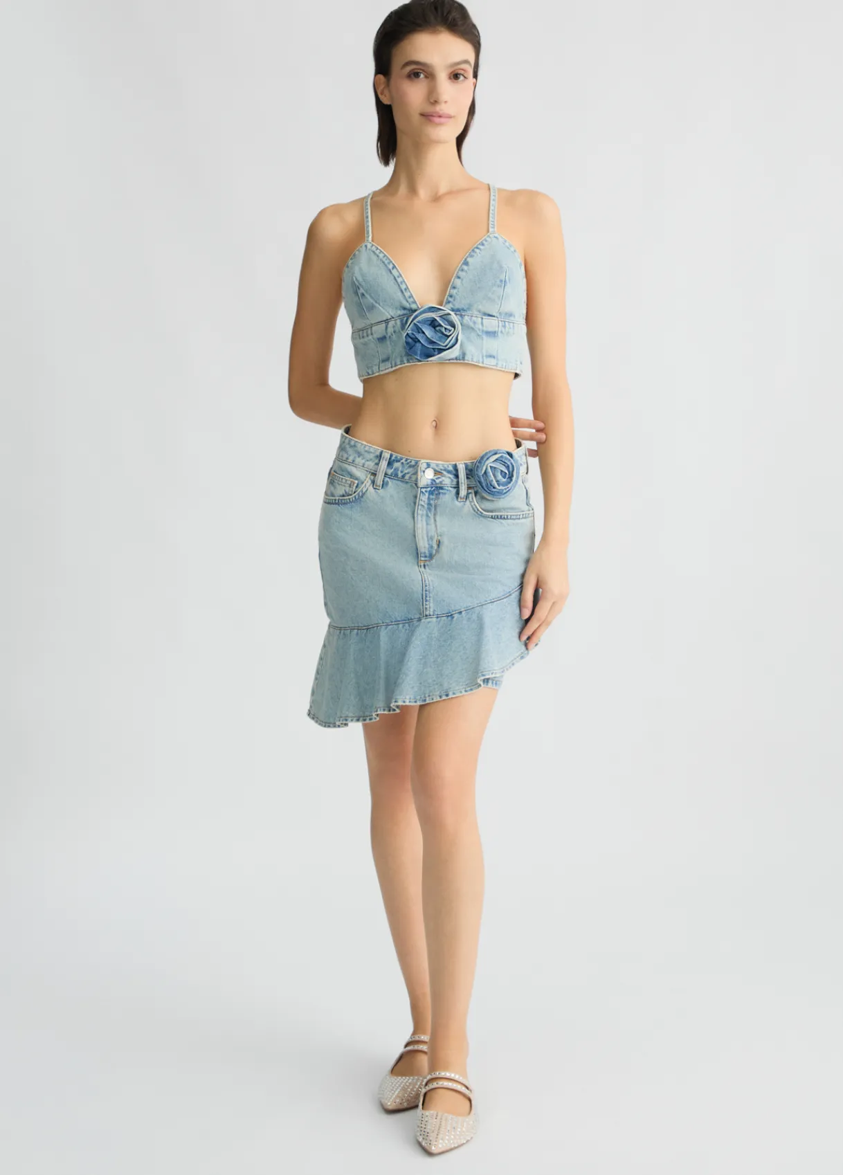Liu Jo Top en jean|Femme T-Shirts Et Tops