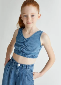 Liu Jo Top en jean|Enfant T-Shirt