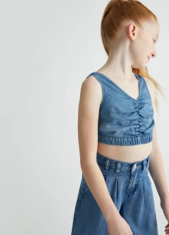 Liu Jo Top en jean|Enfant T-Shirt