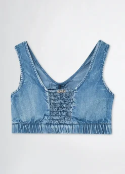Liu Jo Top en jean|Enfant T-Shirt