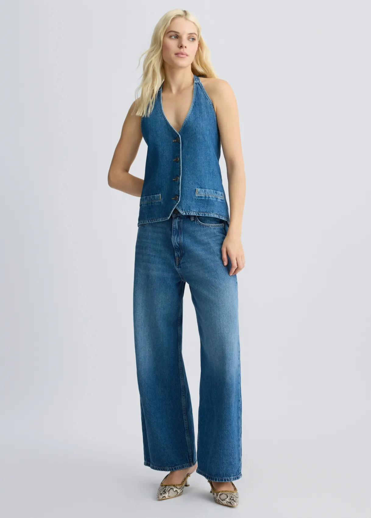 Liu Jo Top en jean|Femme T-Shirts Et Tops
