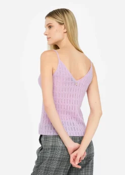 Liu Jo Top en laine et alpaga|Femme Mailles