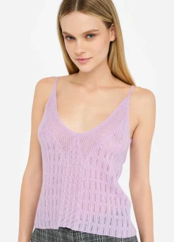 Liu Jo Top en laine et alpaga|Femme Mailles