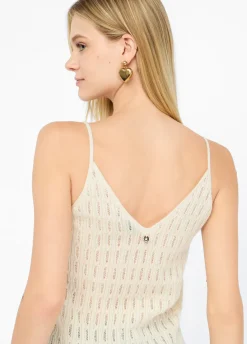 Liu Jo Top en laine et alpaga|Femme Mailles