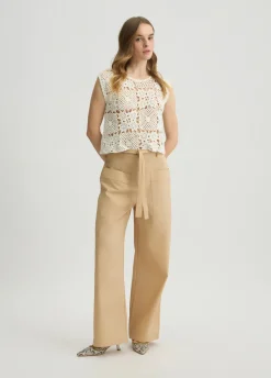 Liu Jo Top en maille au crochet|Femme Mailles