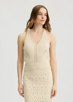 Liu Jo Top en maille avec découpes|Femme Mailles