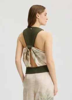 Liu Jo Top en maille avec découpes|Femme Mailles|T-Shirts Et Tops