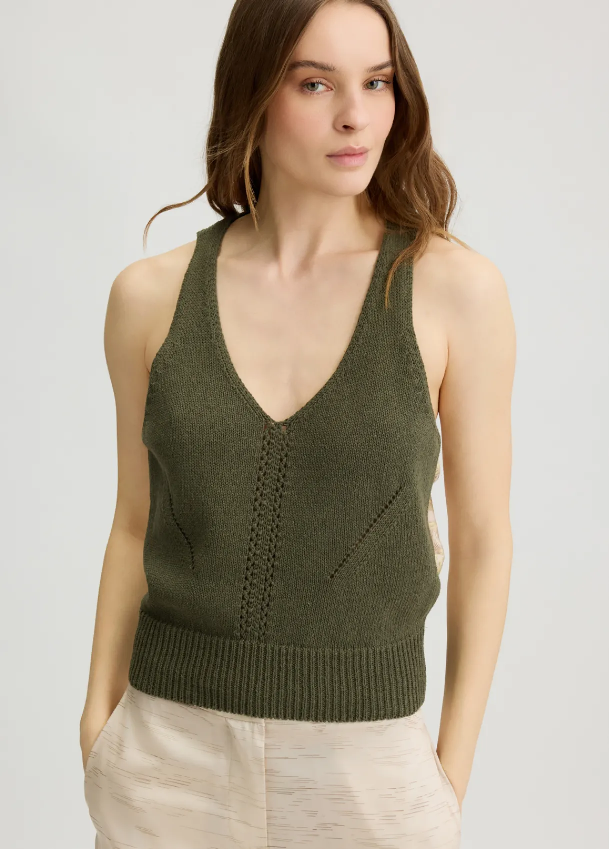 Liu Jo Top en maille avec découpes|Femme Mailles|T-Shirts Et Tops