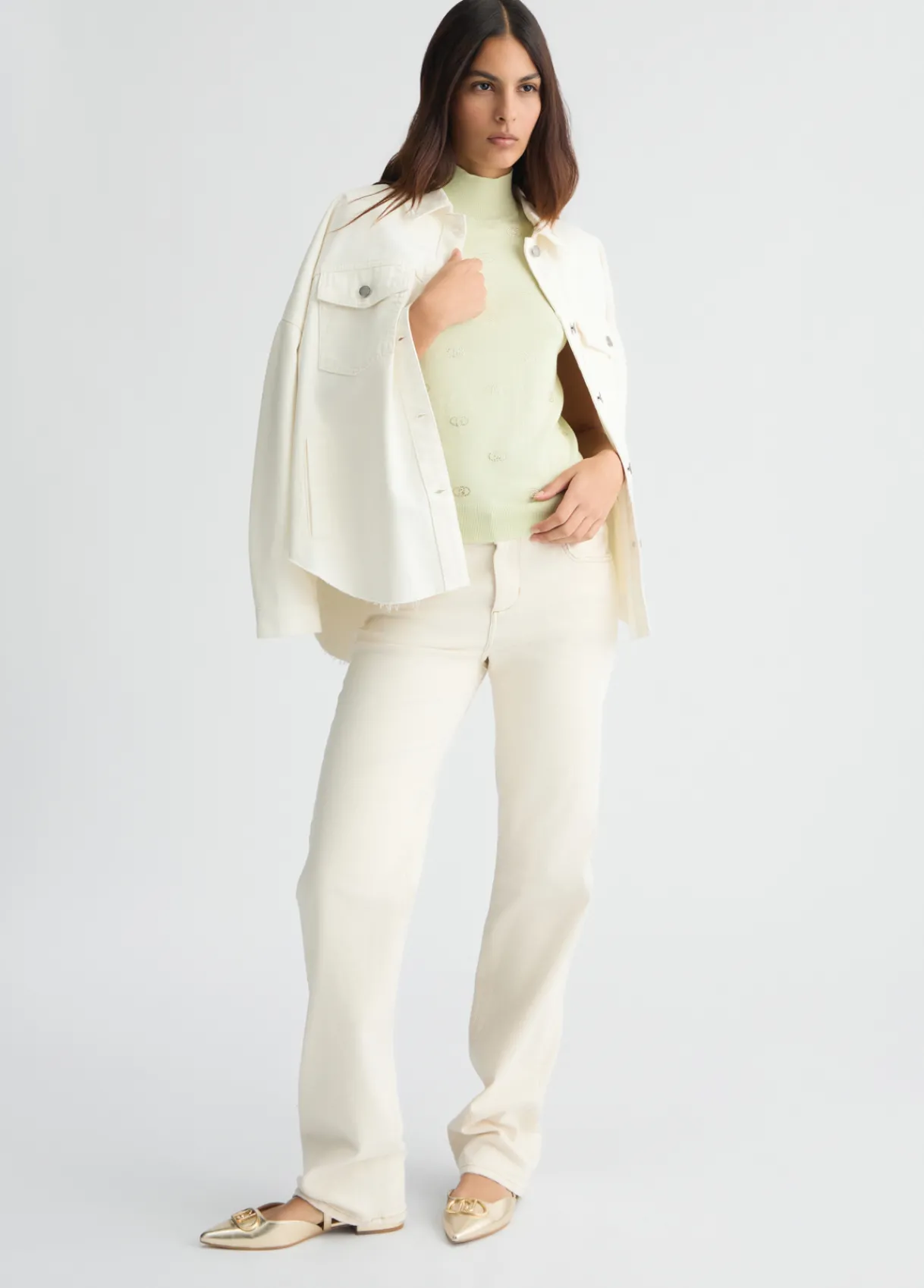 Liu Jo Top en maille avec logo et strass|Femme Mailles