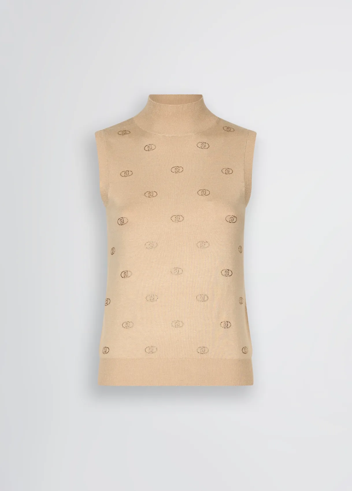 Liu Jo Top en maille avec logo et strass|Femme Mailles