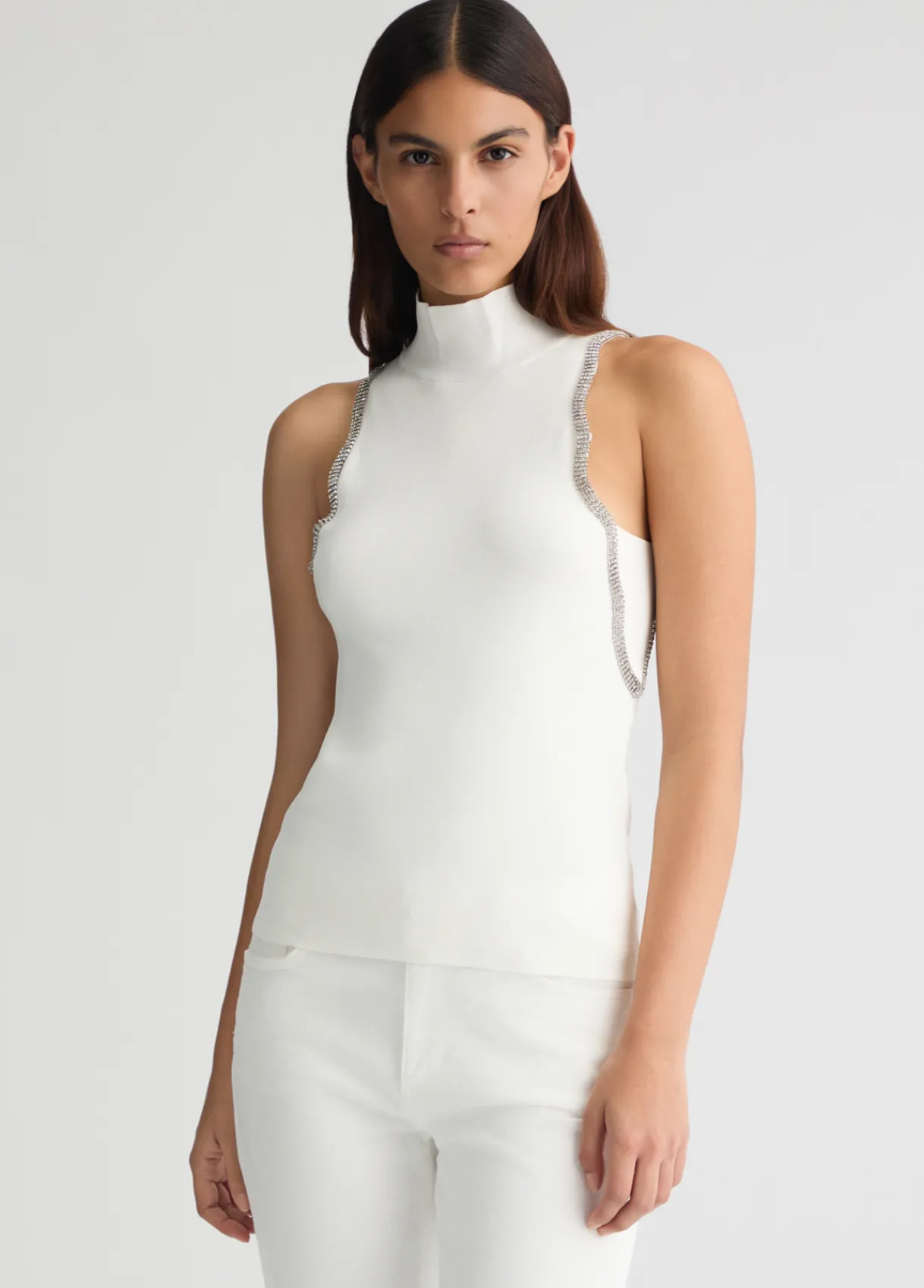 Liu Jo Top en maille avec strass|Femme Mailles