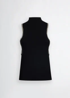 Liu Jo Top en maille avec strass|Femme Mailles