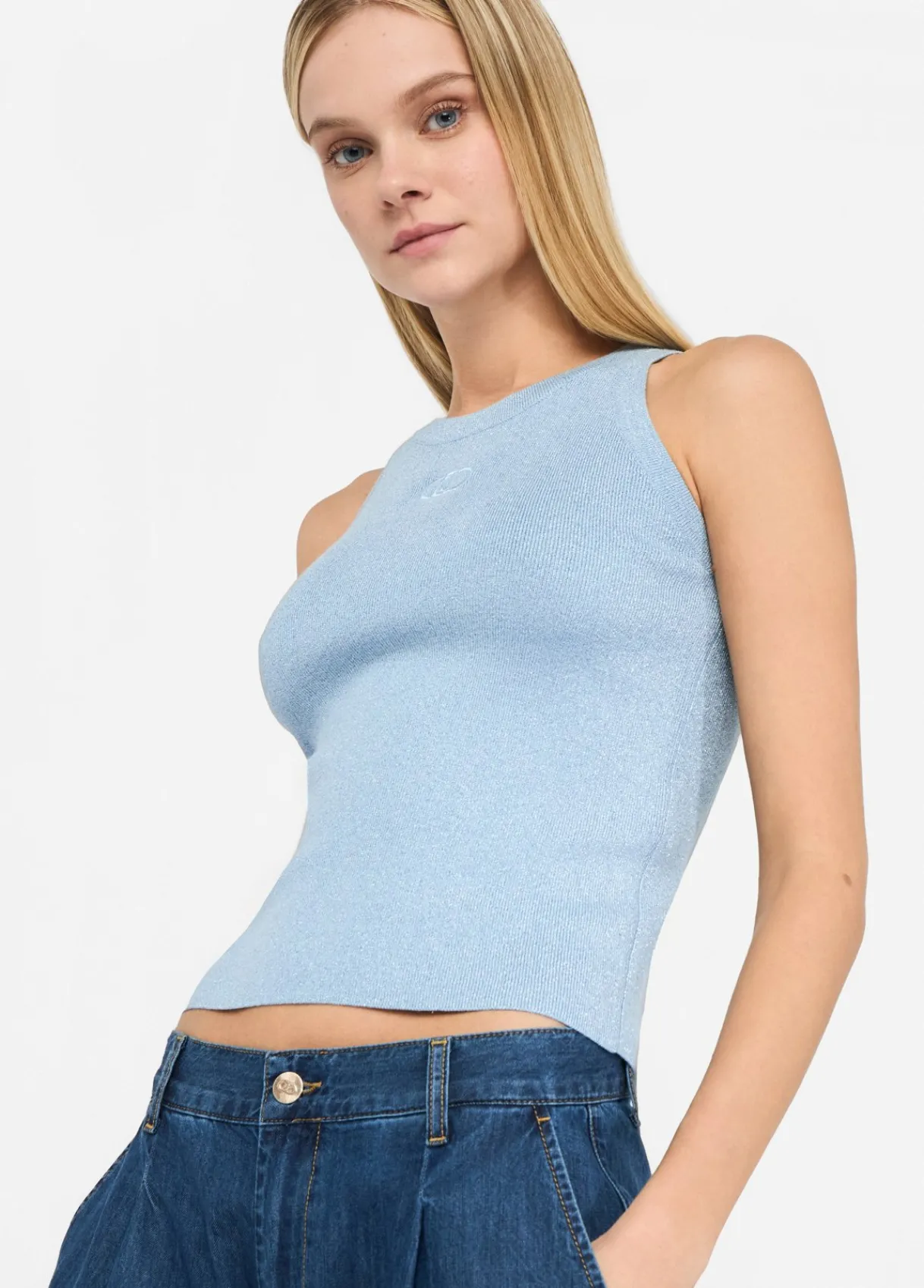 Liu Jo Top en maille Lurex®|Femme Mailles